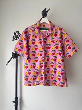Human Made x CPFM Cactus Jack Cherry Print Shirt